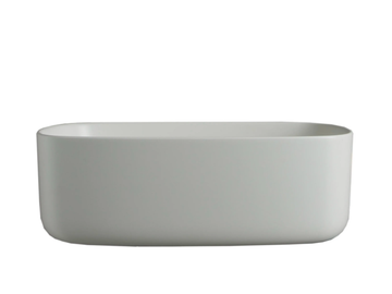 BOUNCE - Wall-mounted oval polyurethane washbasin by EVER Life Design - view 2